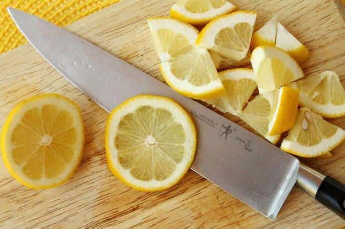 citron pour les mycoses des ongles